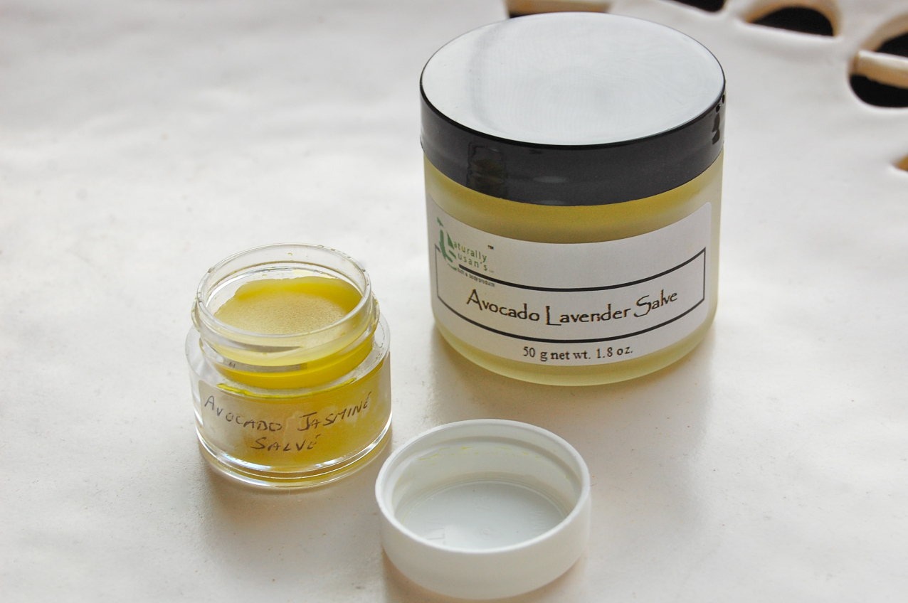 Treat your seared skin with Naturally Susan’s Avocado Lavender Salve