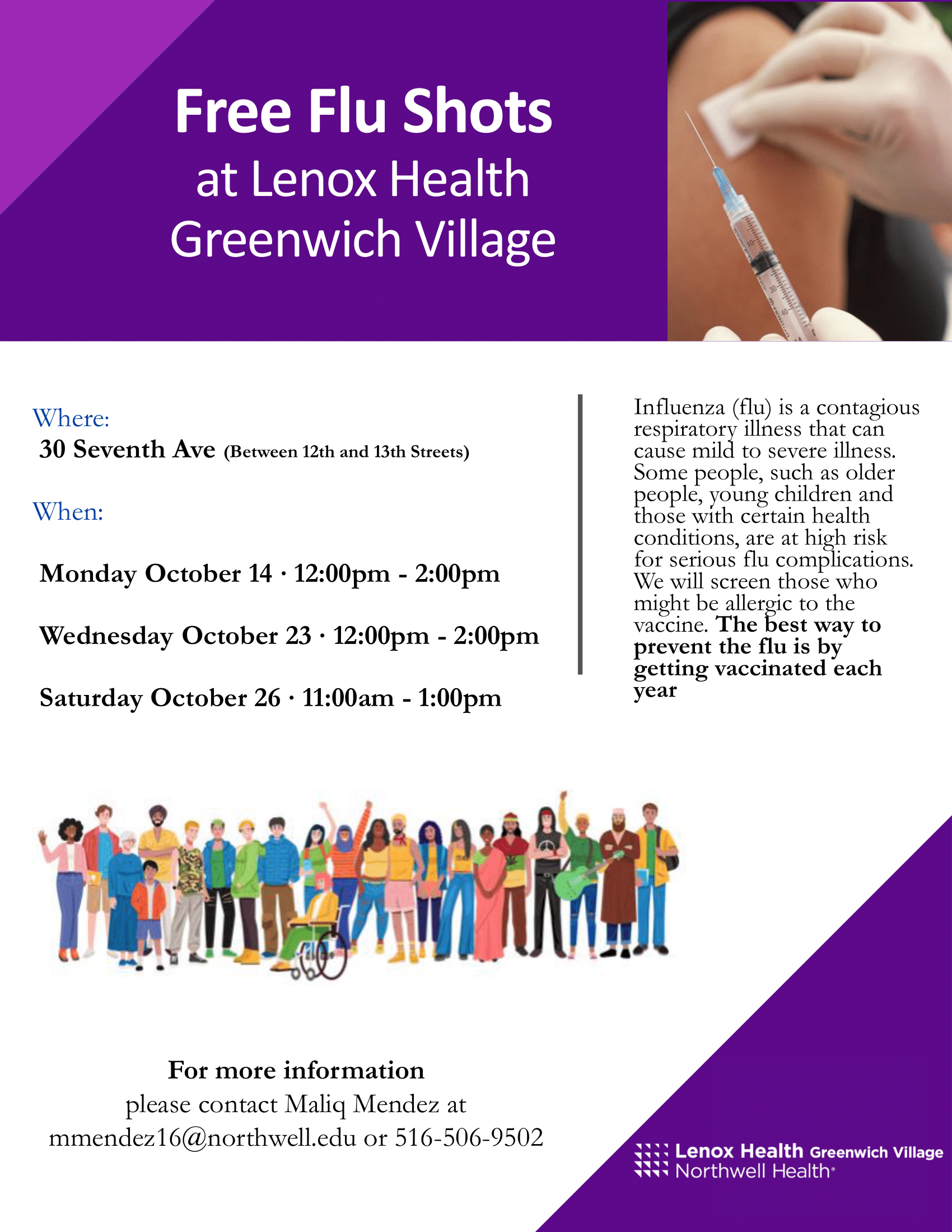 Lennox Health Flu Shots