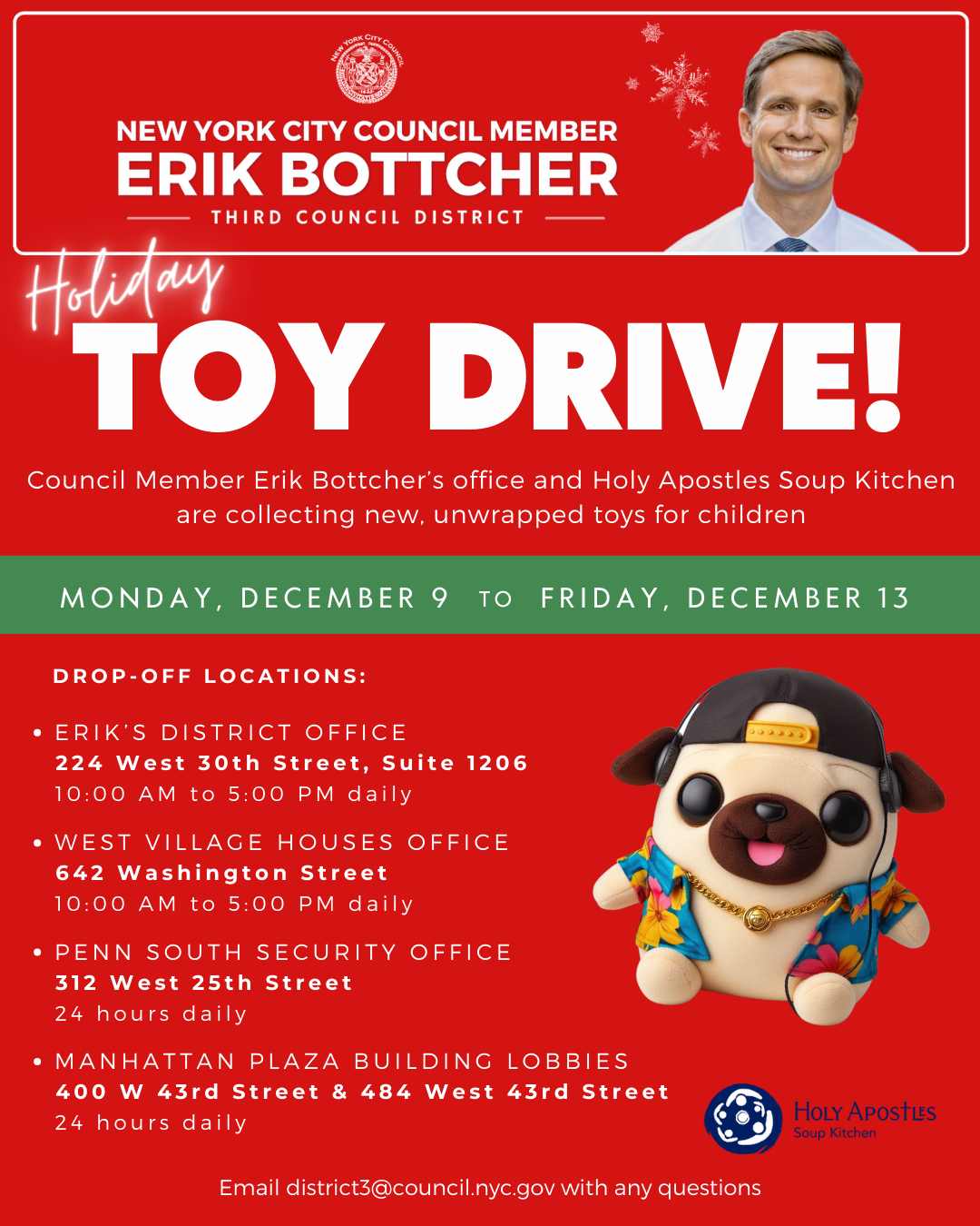 Third Council District Holiday Toy Drive